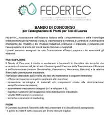 BANDO DI CONCORSO Premi per Tesi di Laurea