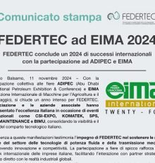 COMUNICATO STAMPA – FEDERTEC A EIMA 2024