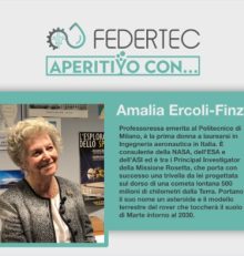 Aperitivo con…. Amalia Ercoli-Finzi – 9 aprile 2026 – comunicato stampa