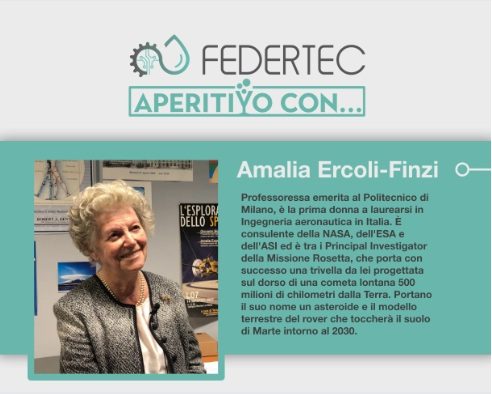 Aperitivo con…. Amalia Ercoli-Finzi – 9 aprile 2026