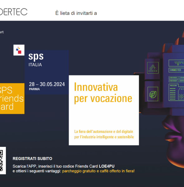 FEDERTEC a SPS Italia – Fiere di Parma – 28/30 maggio 2024