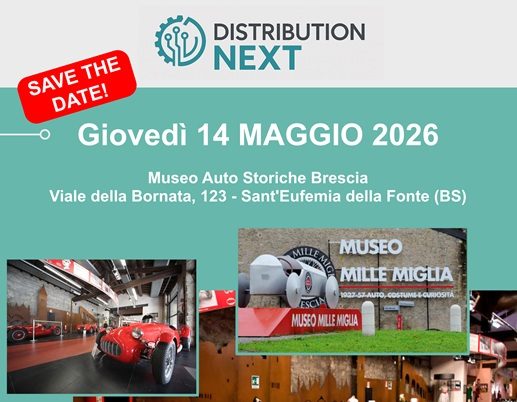 SAVE THE DATE – DISTRIBUTION NEXT – 14 MAGGIO 2026