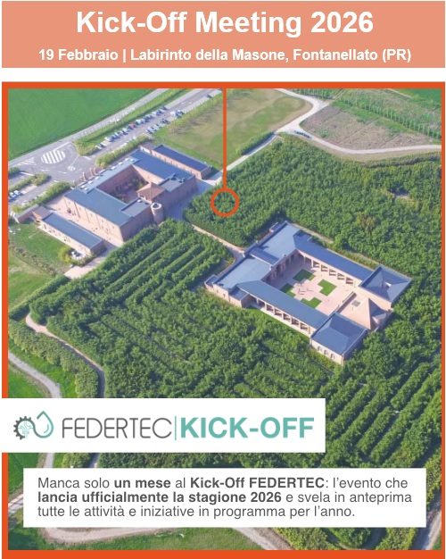 KICK-OFF MEETING FEDERTEC – 19 FEBBRAIO 2026 – SAVE THE DATE